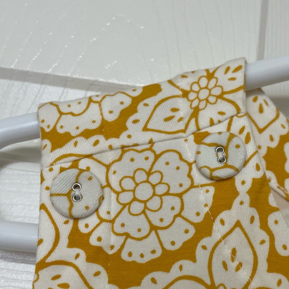 NWOT Croft & Barrow Gold and White Sleeveless A-line Midi Dress - Picture 3 of 6